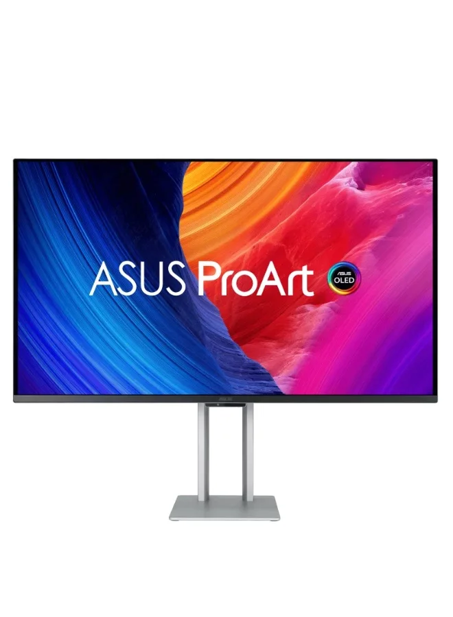 Premium 31.5-inch 4K UHD QD-OLED Professional Monitor 240Hz High-Speed Display with Ergonomic Stand and Thunderbolt 4 Connectivity (Silver, 31.5 inch) uar2l