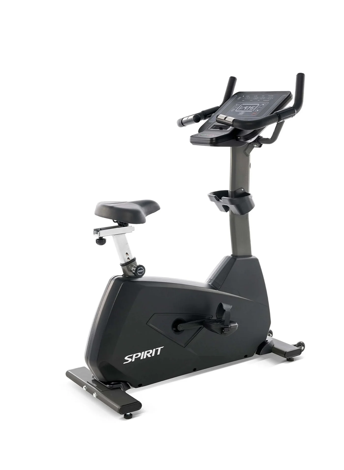 Premium Upright Exercise Bike for Home Gym Cardio Training (Adjustable Resistance, Heavy-Duty Steel Frame) x3kzd