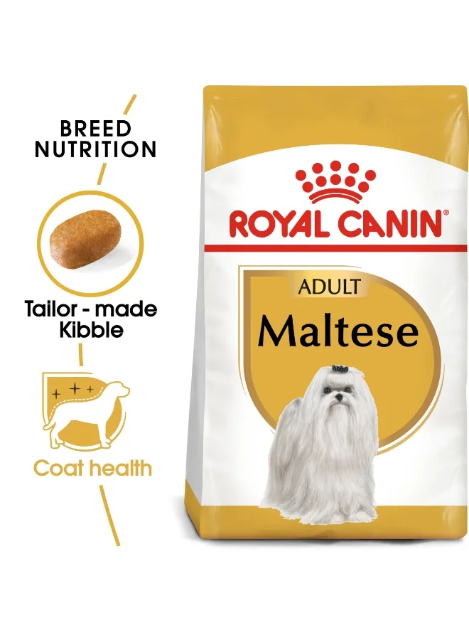 Premium Breed-Specific Dry Dog Food for Adult Maltese (1.5 kg) s7nm4