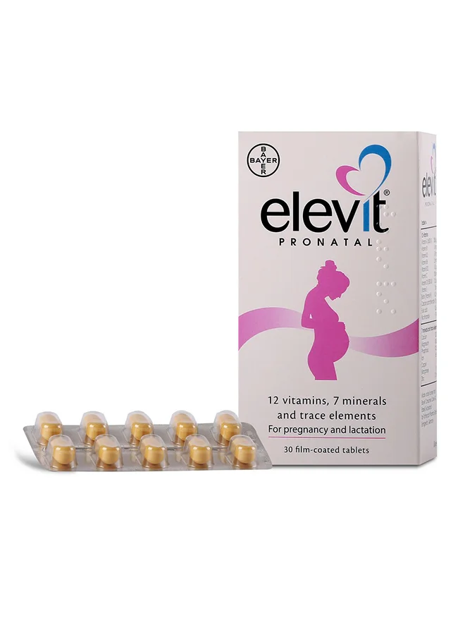 Premium Prenatal Multivitamin Supplement (30 Tablets) c8uxj