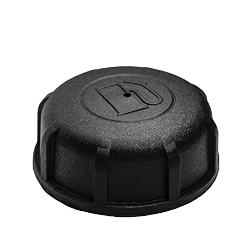 Premium Vented Fuel Tank Cap for Mini Bike and Go Kart Replacement (Type B, Black) pds7d