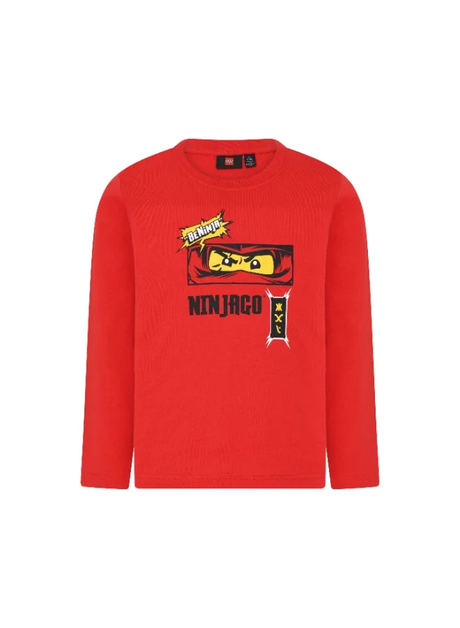 Premium Graphic Long-Sleeve Pullover Shirt for Kids (Unisex, Multi-Color, 120 cm) uikpk