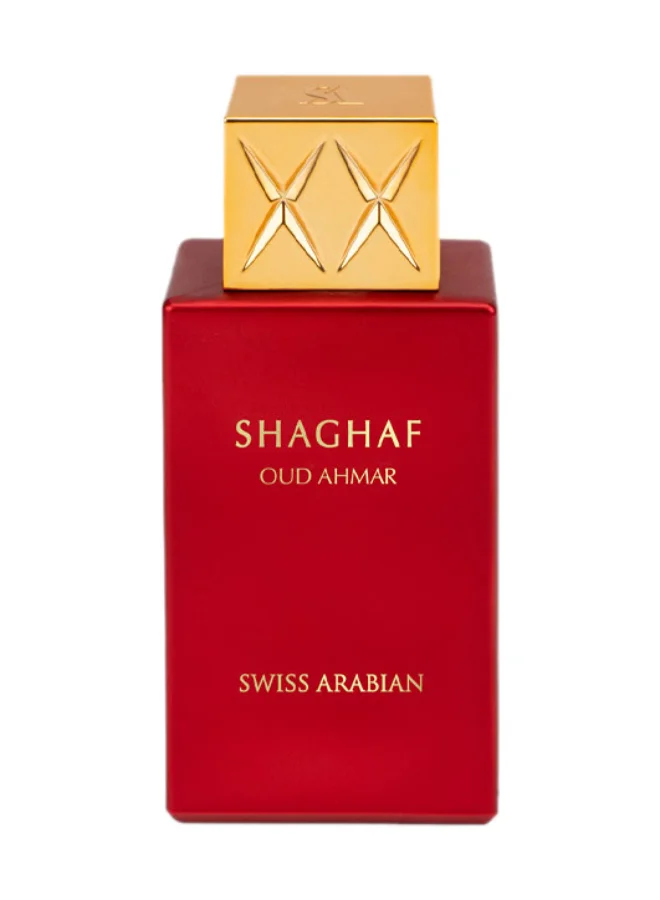 Swiss Arabian Shaghaf Oud Ahmar Eau De Parfum Premium Fragrance for Men and Women (75 mL) m8sg8