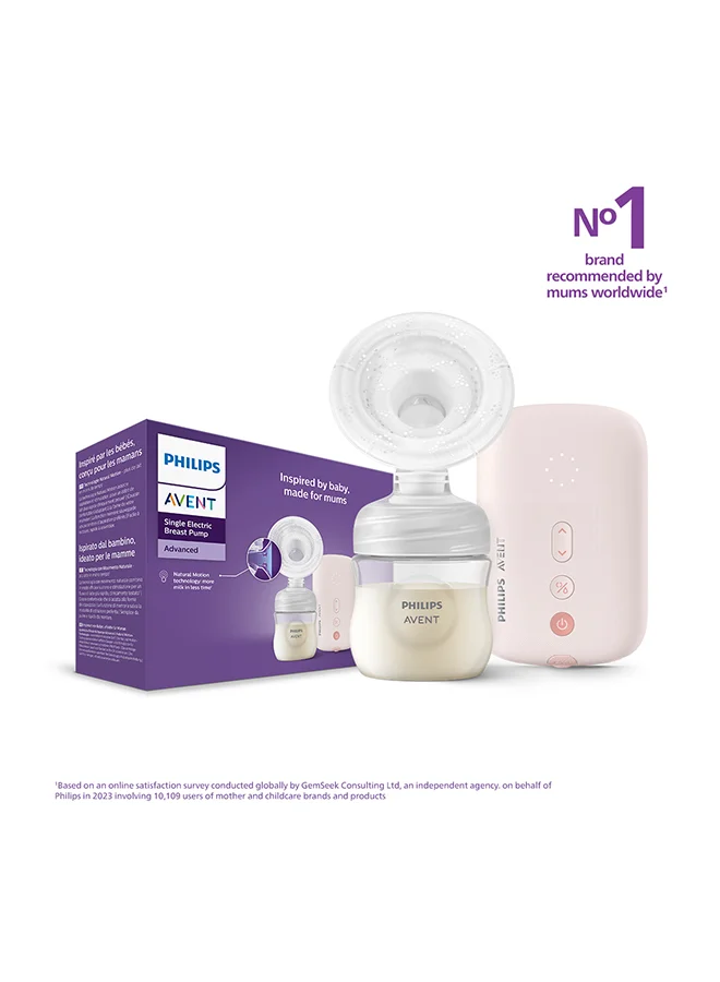 Professional Electric Breast Pump with Natural Motion Technology (125 mL) yh043