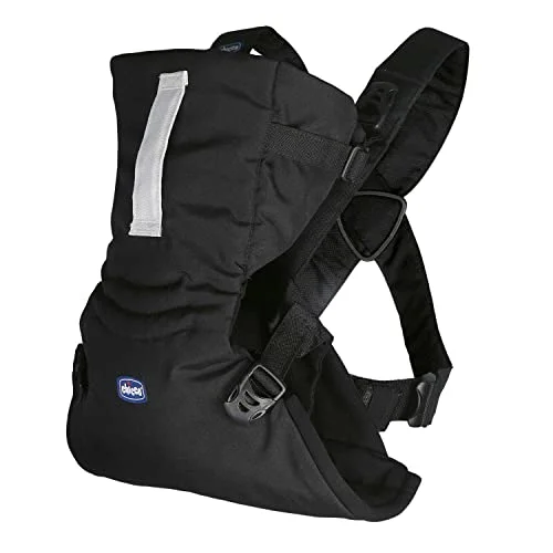 Ergonomic Baby Carrier Front-Facing and Parent-Facing Positions (Black, Newborn to Toddler) rlrys
