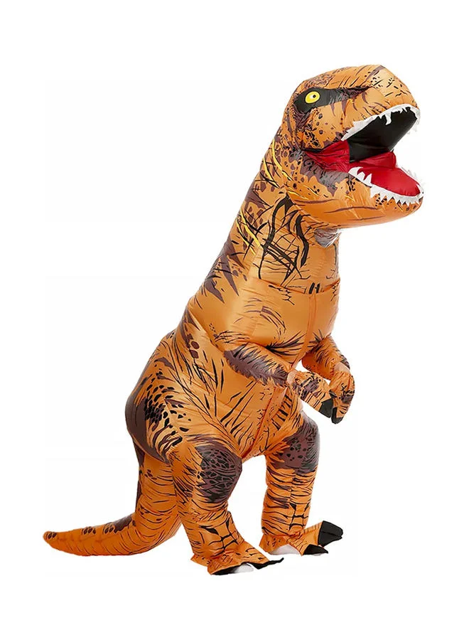 AIWANTO Inflatable T-Rex Dinosaur Costume Premium Full Body Suit for Parties and Events (Adult Size) 6qcs0
