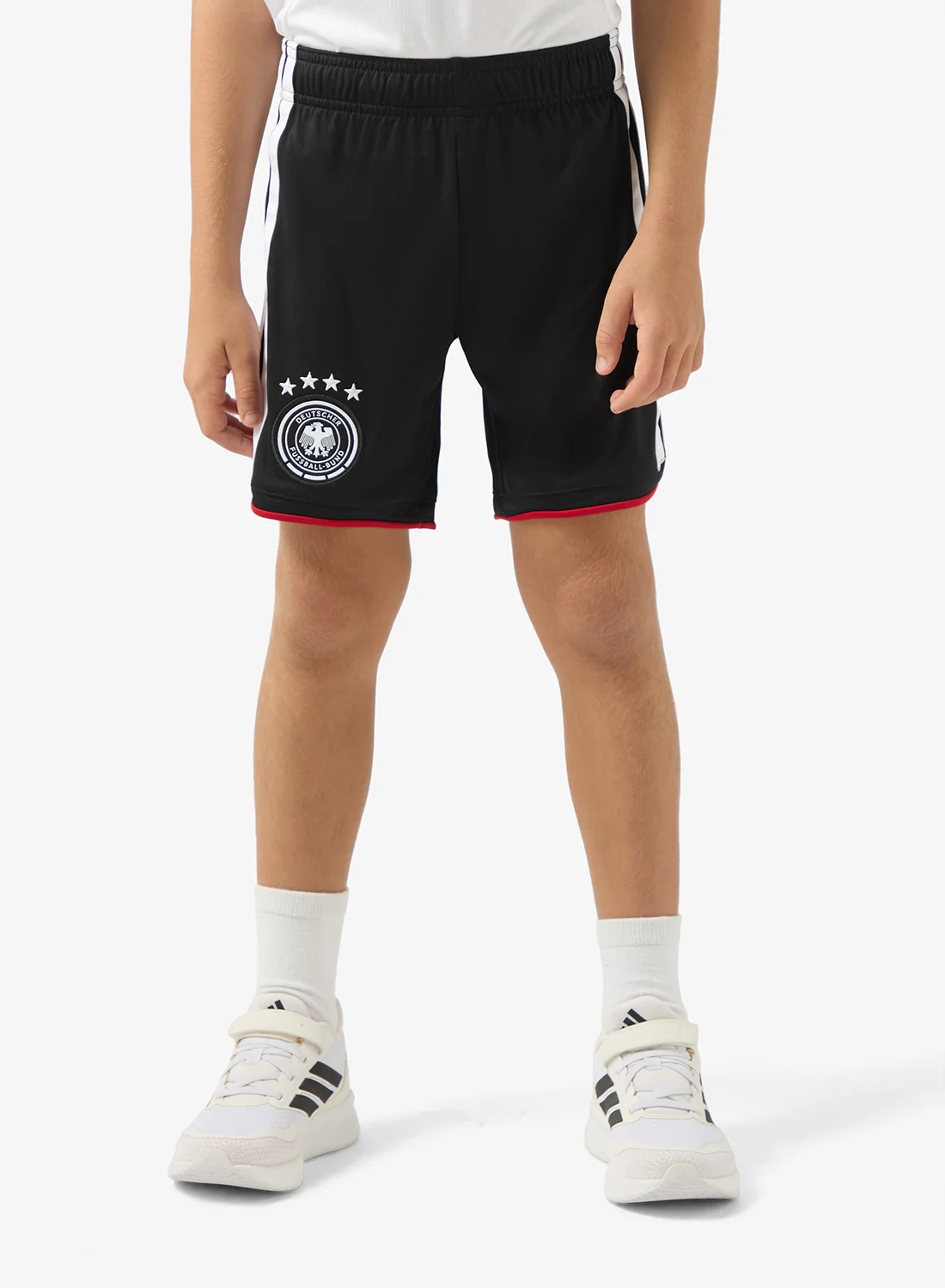 Sport Germany 2026 Home Football Shorts Premium Athletic Apparel for Kids (White, Small) gqwr7