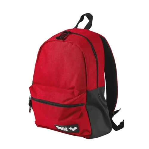 Premium Team 30L Backpack Durable Travel Daypack for Gym Training and Swimming Gear (Red Melange, 30 Liters) 6p6t4