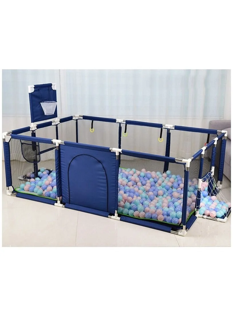 DubaiGallery Portable Kids Safety Playpen with Basketball Hoop (Large, Foldable) y66yq