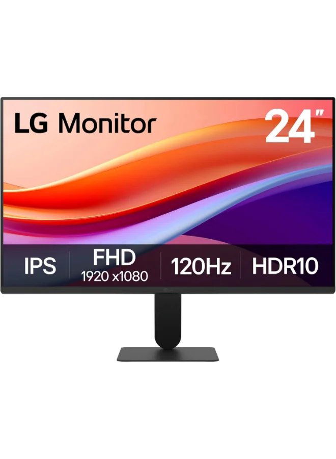 Ultra-HD 24-Inch Full HD IPS Monitor (120Hz, 5ms, HDR10, Borderless, Black) 57098