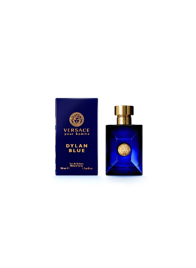 Luxury Premium Eau de Toilette Fragrance for Men (Blue, 50 mL) qh0gc