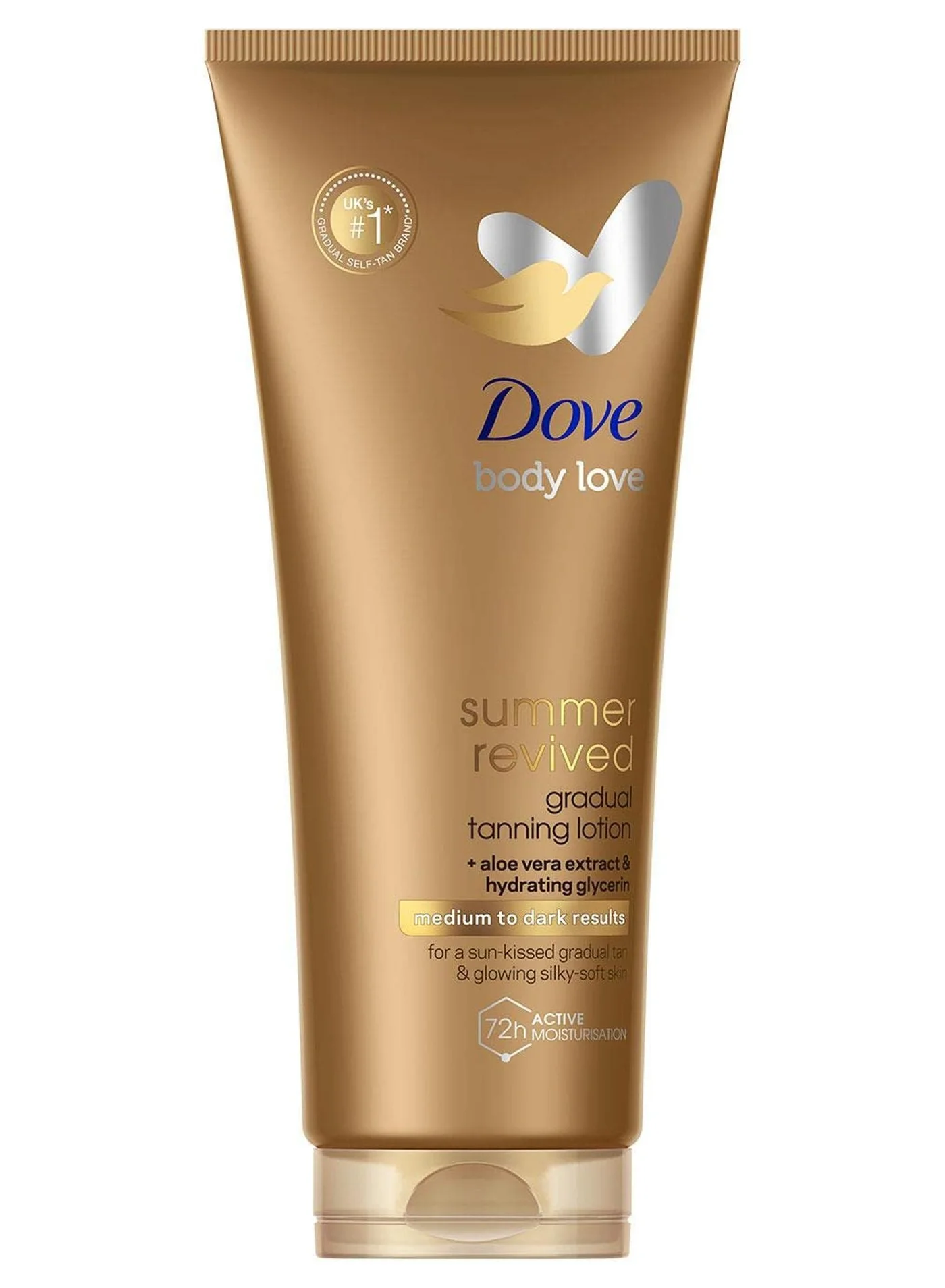 Premium Gradual Self-Tanning Body Lotion for Medium to Dark Skin Tones (200 mL) v139l