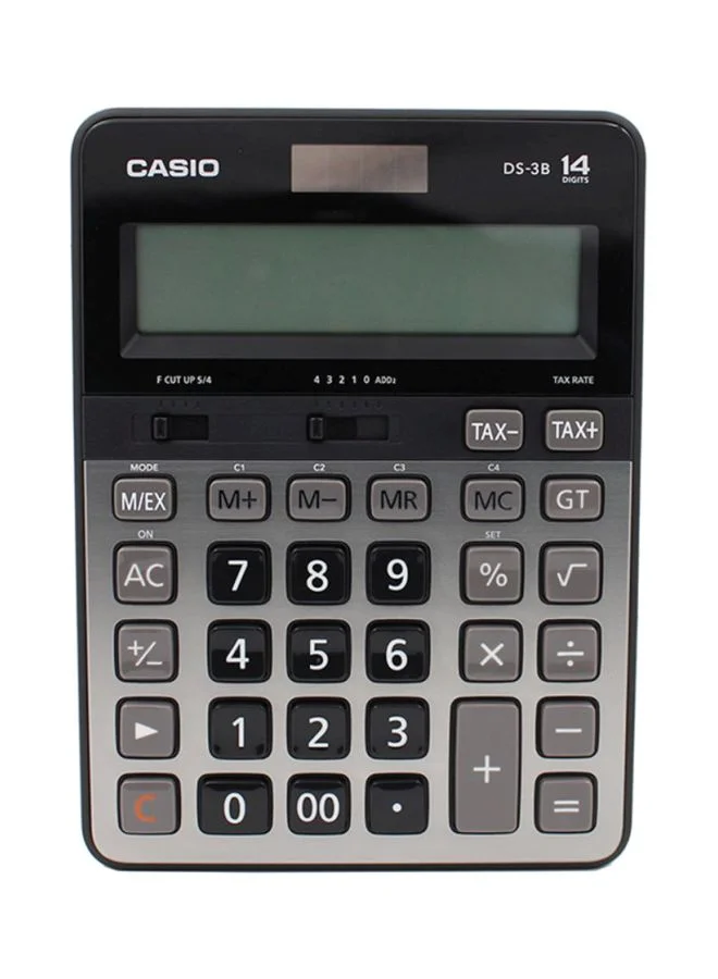 Premium 14-Digit Financial Business Calculator Desktop Office Tool (Black, 1 Unit) bpmc9
