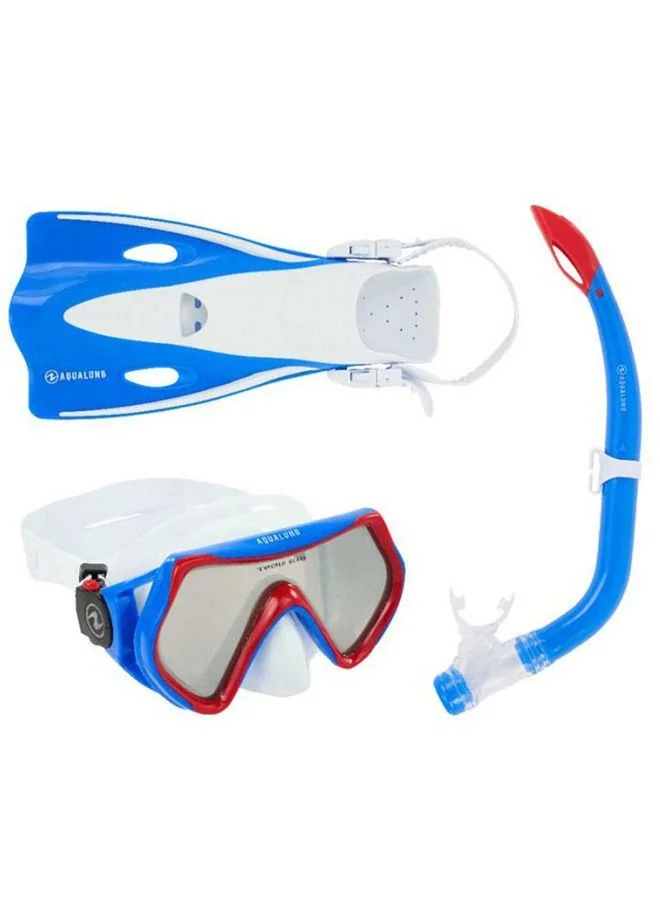 AQUA LUNG SPORT Hero Junior Snorkeling Set Premium Diving Mask and Snorkel Gear (For Kids) xwv7j