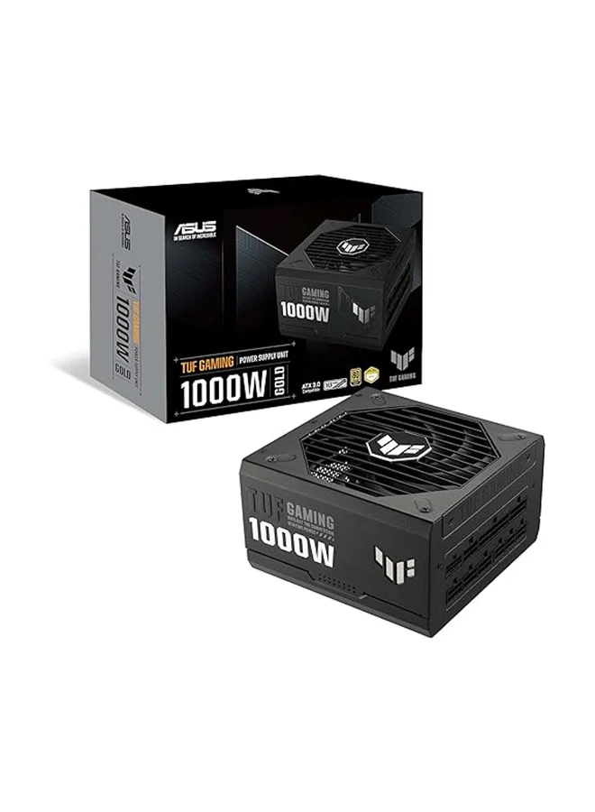 Premium 1000W ATX Power Supply Unit Fully Modular 80 Plus Gold Certified High-Performance PC Component with 135mm Axial-tech Cooling Fan (Black, 1000W) mlgxa
