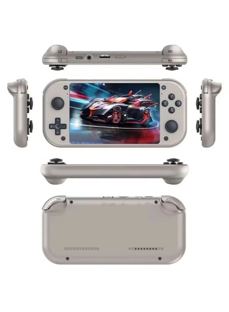 Gulf Trend M17 Portable Retro Gaming Console 4.3 Inch HD Screen Handheld Game Player with 10000 Classic Games (Black, 1 Unit) 6c6up