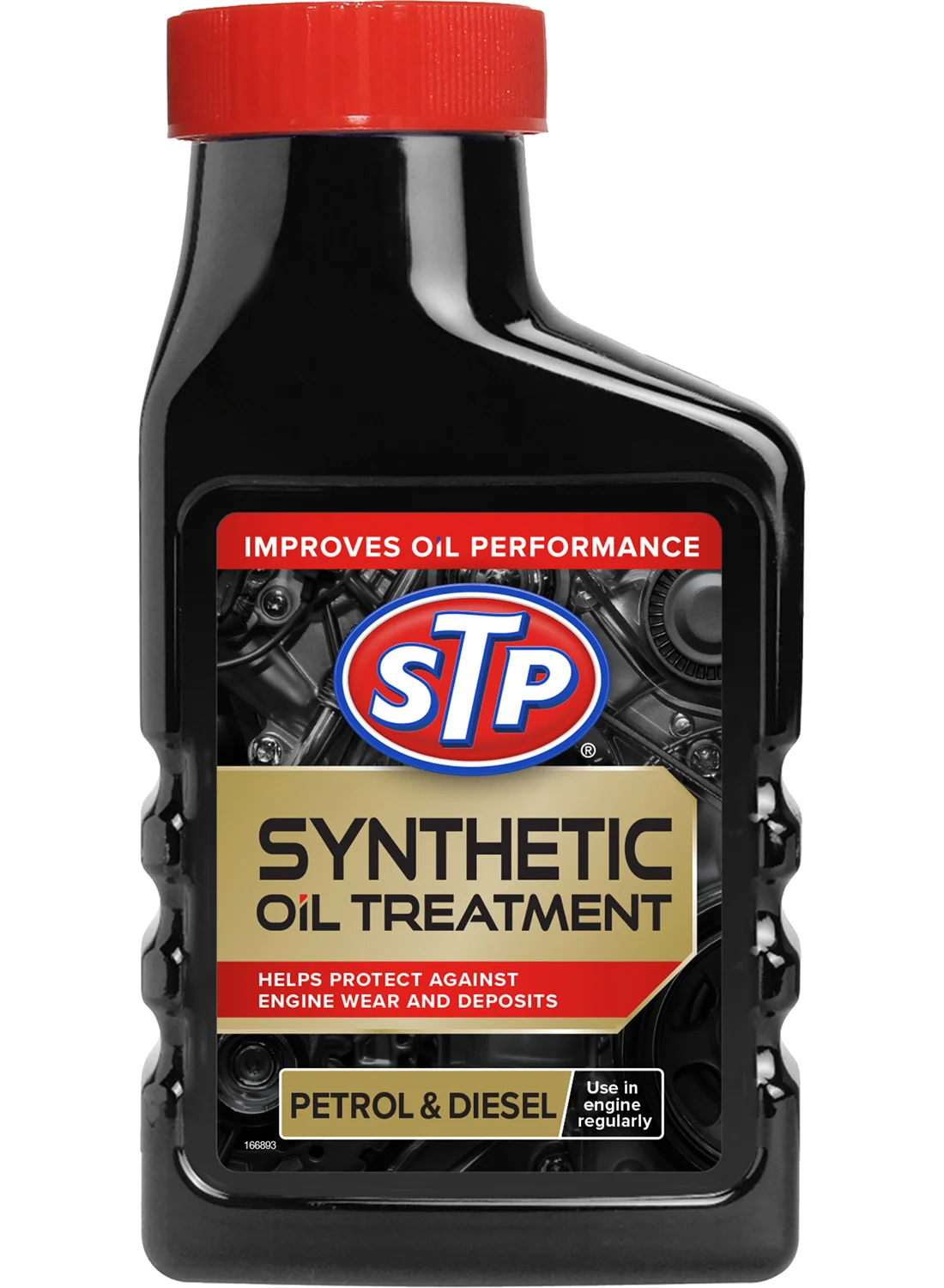 STP Synthetic Oil Treatment Engine Performance Additive for Petrol and Diesel Engines (300 mL) cnjhe