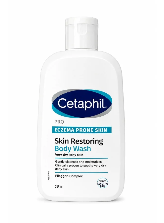 Cetaphil Pro Restoring Body Wash for Dry and Itchy Skin (236 mL) i7wlu