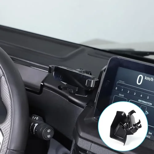 Hudiriy Car Mobile Phone Holder for Ineos Grenadier 2020-2026 Central Control Navigation Screen Mount (Adjustable 360-Degree, Left Side) 5qoar