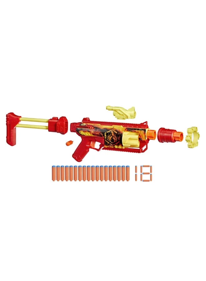 Premium Foam Dart Blaster Set with 18 Precision Darts and 3 Interchangeable Attachments (8 Years and Up) p1cpq