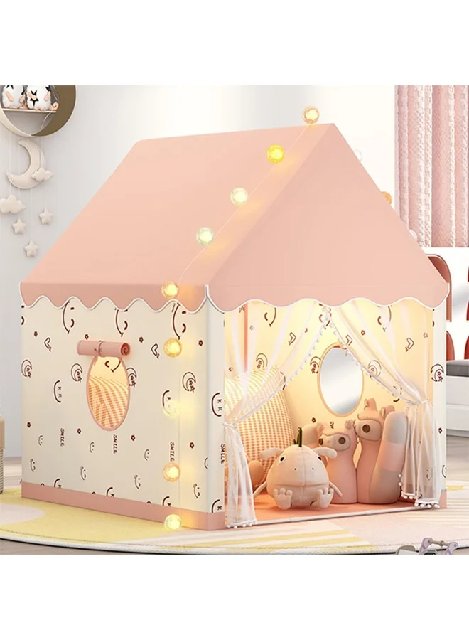 DUNISO Kids Indoor Outdoor Playhouse Tent, Portable Princess Castle with Curtains for Boys and Girls (105x120x128cm) ml5ae