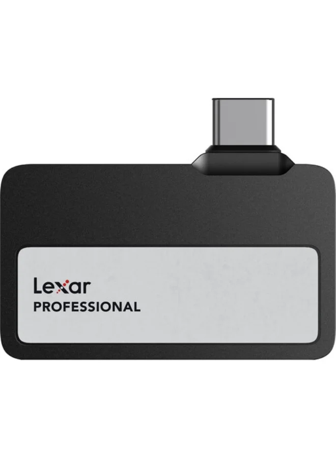 Professional Portable SSD USB 3.2 Gen 2 High-Speed External Solid State Drive (Black, 2 TB) 6r57n