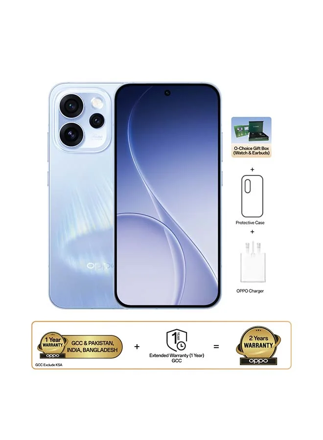 Premium AI Smartphone 5G Dual SIM 12GB RAM 512GB Storage with Wireless Earbuds (Aurora Blue, 16.7 cm Screen) v35r0