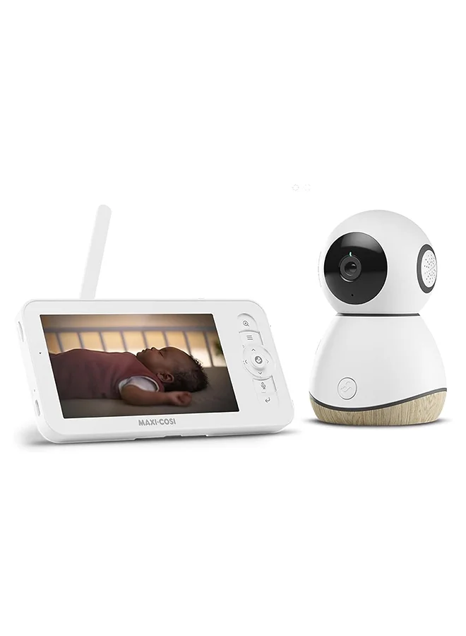 Maxi-Cosi See Baby Monitor Pro with 2K HD Camera and PTZ Technology (White) hhtm4