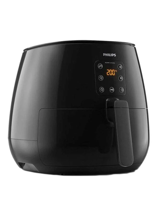 Professional Air Fryer XL (1.2 L, 1900 W, Black) High-Efficiency Countertop Cooking Appliance ithdq