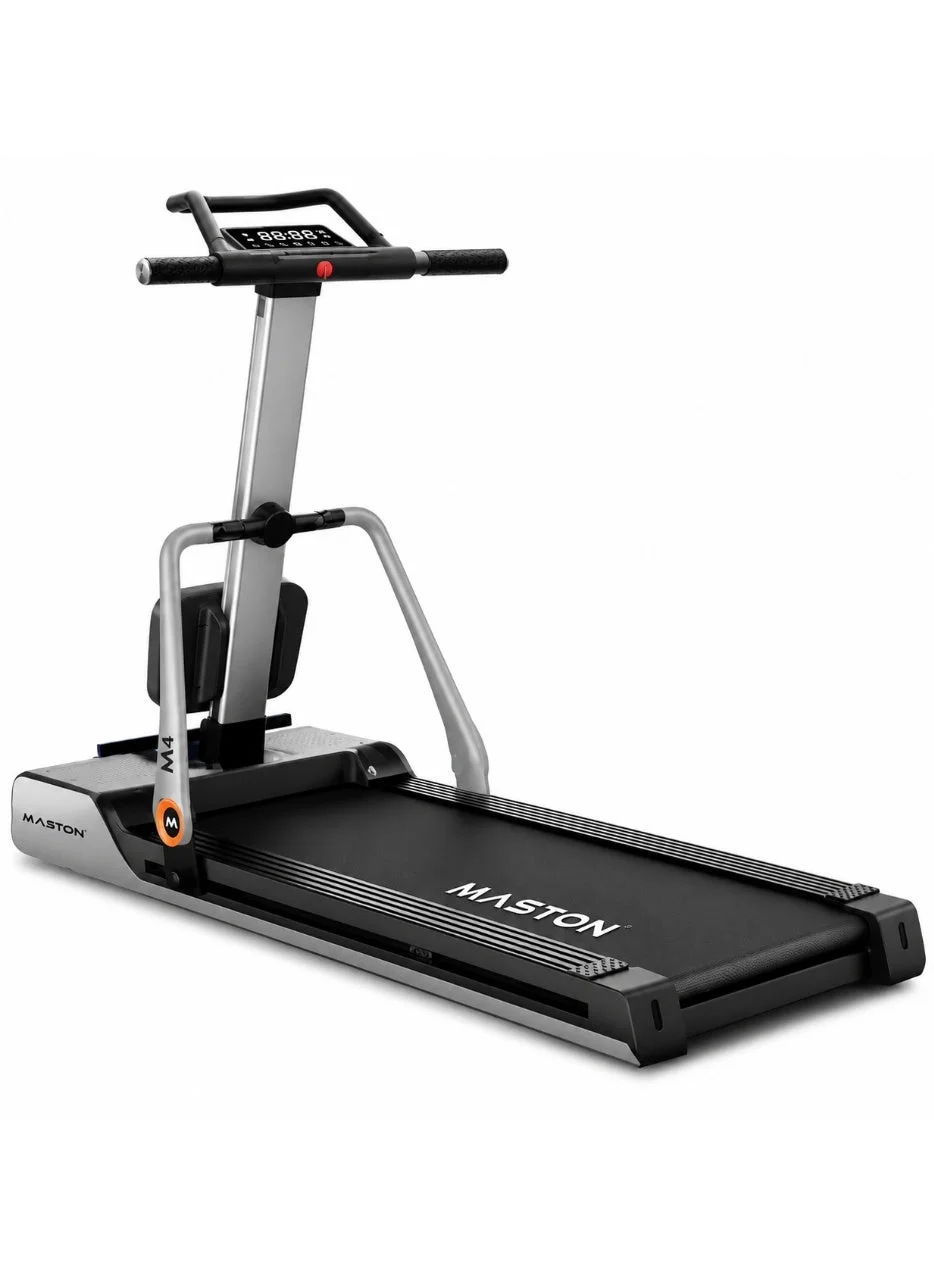 Maston M4 4-in-1 Foldable Treadmill Home Fitness Station with Rower and Ab Trainer (120kg Capacity, 14 km/h) ak78b