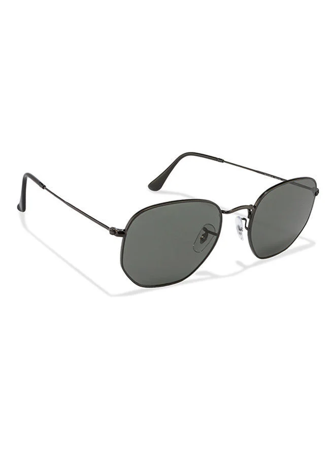 Premium Polarized Square Sunglasses Lightweight UV Protection Eyewear for Men and Women (Black, 54 mm) wwm6z