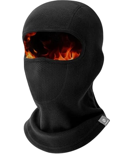 GXCROR Thermal Balaclava Ski Mask Windproof Winter Face Cover for Men and Women (One Size) 64f5y