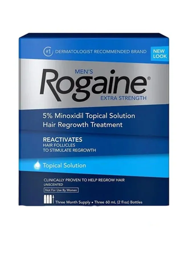 Premium Hair Density Support Solution for Men (3 x 60 mL) 2n3wc