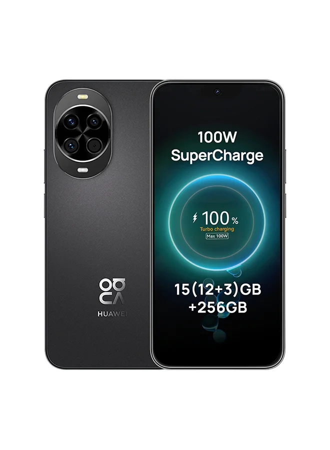 Smart Nova 14 Dual SIM Smartphone 12GB RAM 256GB Storage 4G LTE (Black, 6.7 inch) cp8aa