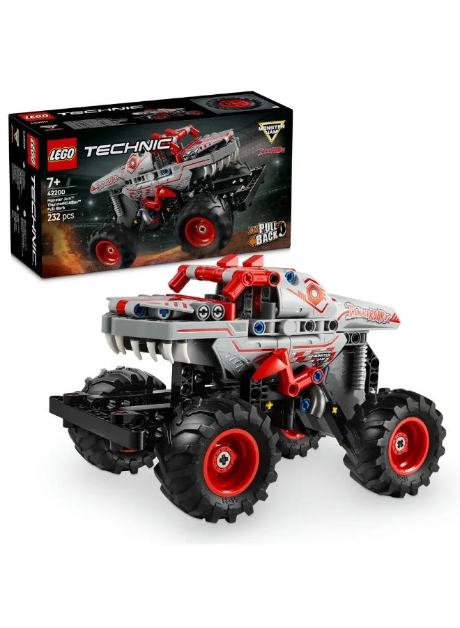 Building Blocks Monster Truck Pull-Back Vehicle Construction Set (232 Pieces) rnol9