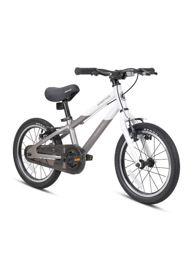 Spartan 16-Inch Alloy Kids Bicycle Lightweight Frame with Front Suspension (White Gold, 16-Inch) kqih8