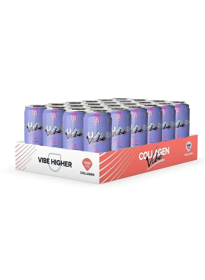 Collagen Vibe Refreshing Drink Vimberry Flavor (24 x 330 mL) 3fbe0