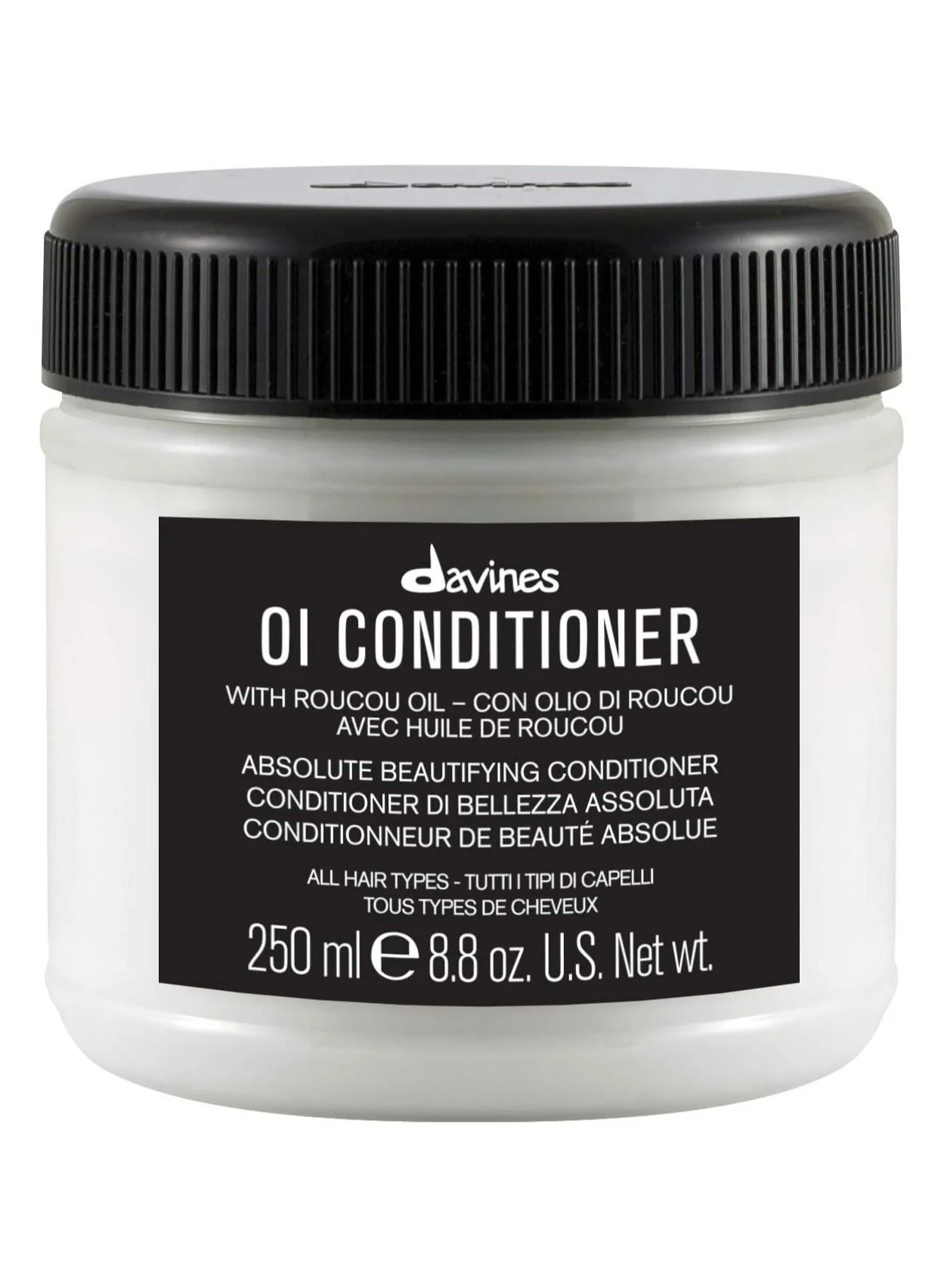 Davines OI Conditioner Premium Hair Hydration and Softening Treatment for All Hair Types (250 mL) tvfkg