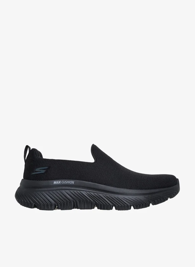 Premium Walking Shoes Lightweight Breathable Athletic Sneakers for Men and Women (Black, 42 EU) oeu08