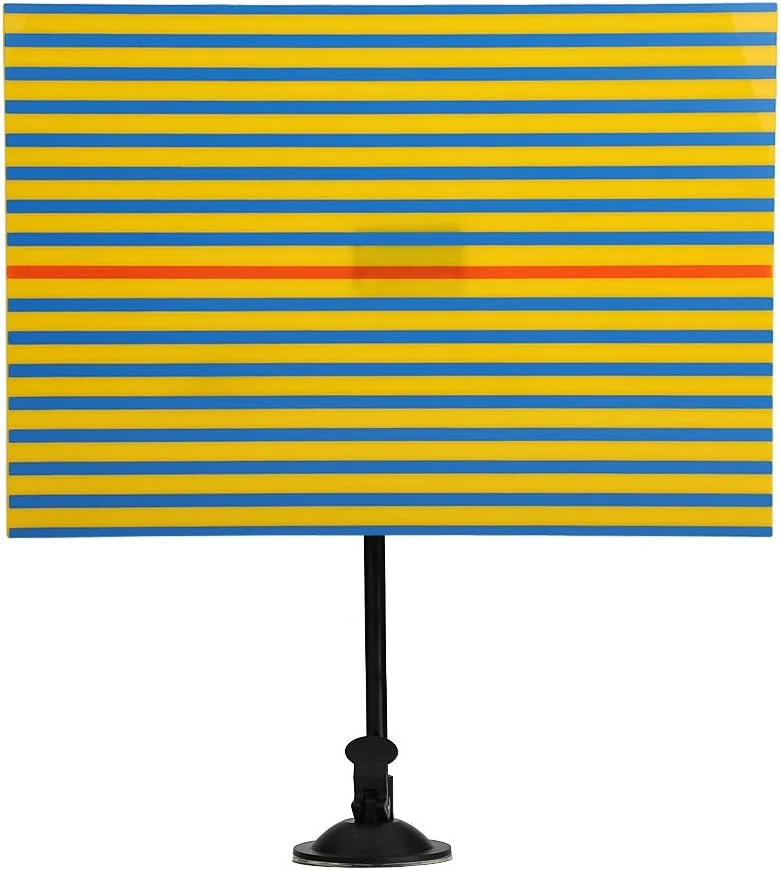 Premium Paintless Dent Repair Reflector Board with LED Light and USB (Black, 30 cm) 2xh36