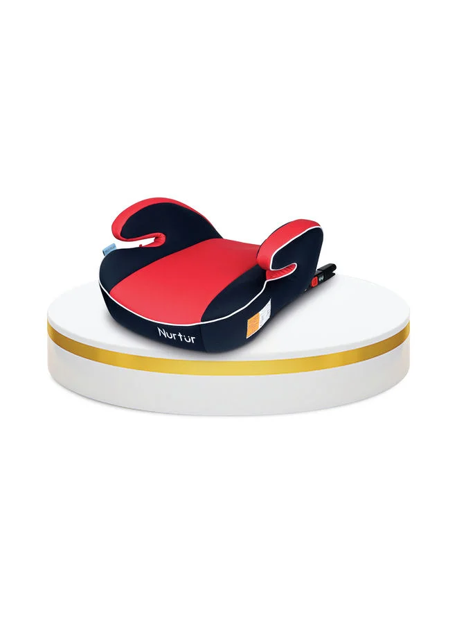 Nurtur Kids Booster Seat with ISOFIX and Wide Cushioned Base for Enhanced Safety and Comfort (4 Years to 12 Years) ch3z3