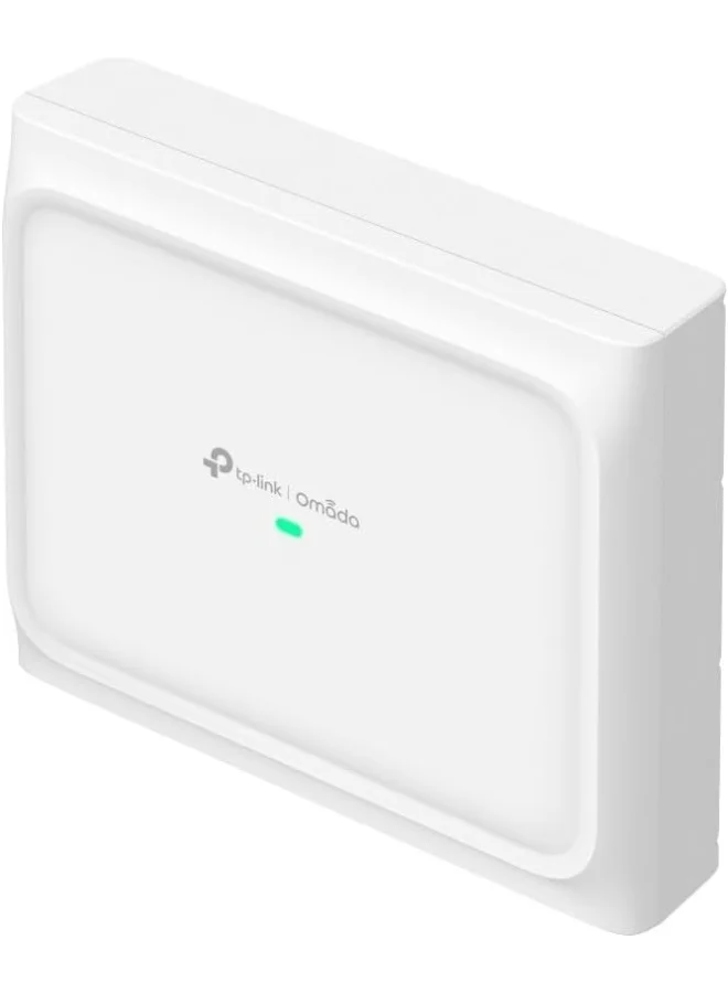 Premium Outdoor WiFi 7 Tri-Band Access Point High-Speed Wireless AP with 2.5G PoE+ (White) sa0ki
