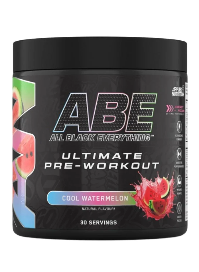 Applied Nutrition ABE Pre-Workout Supplement Powder (Cool Watermelon, 375 g) ni93m