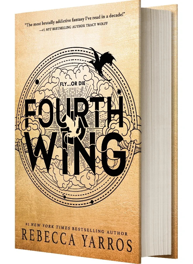 Fourth Wing Hardcover Novel Premium Edition (Adult Fiction) pzlss