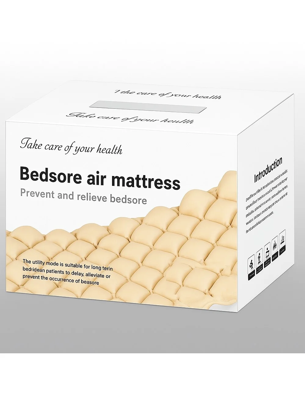 BIONEX Premium Air Mattress for Pressure Relief and Patient Comfort (200 cm x 90 cm) r94f3
