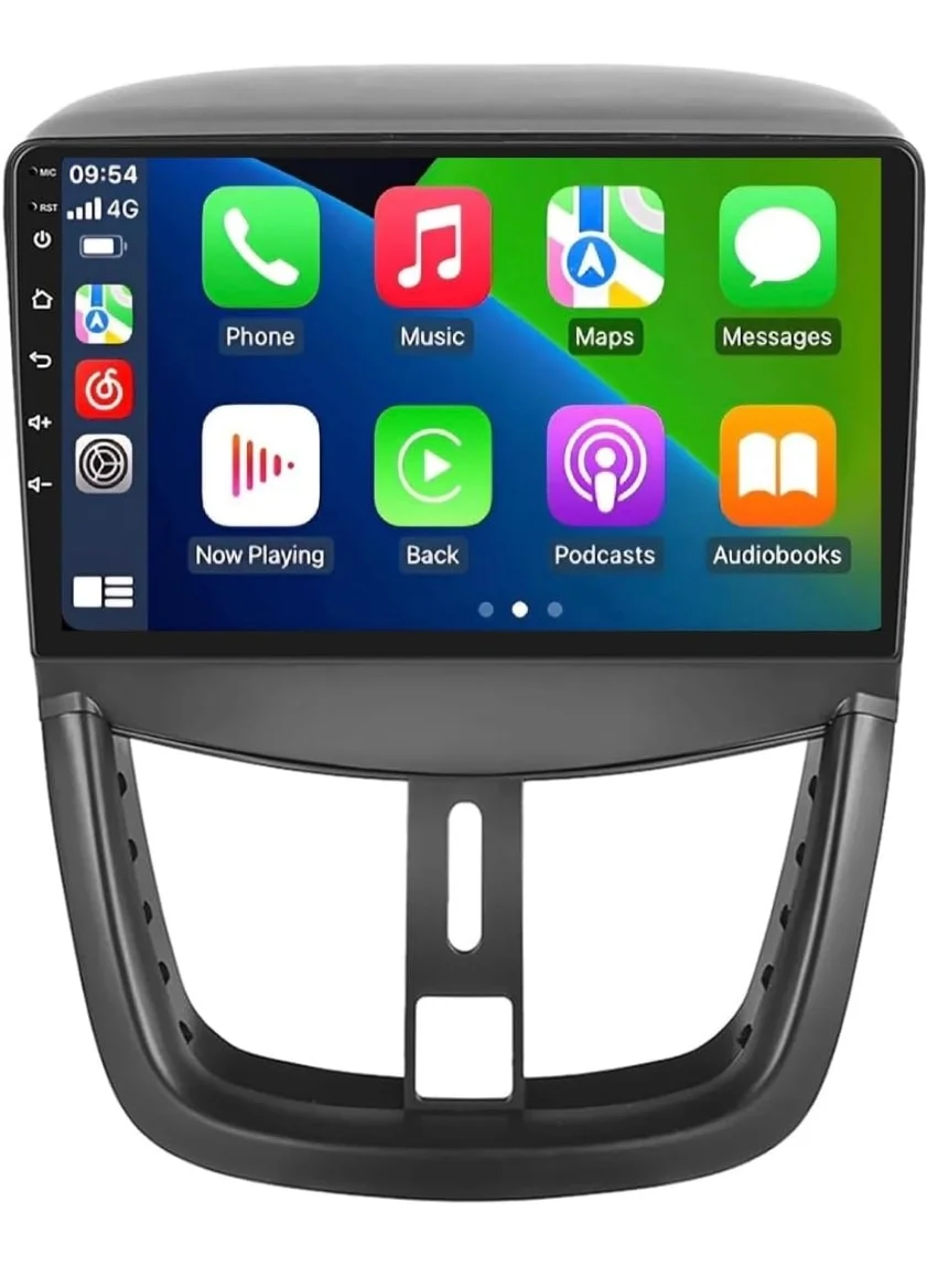 SHEZA STAR Android Car Stereo for Peugeot 207 2006-2015 (9 Inch IPS Touch Screen, 32GB ROM, GPS, Wi-Fi, Bluetooth, AHD Camera Included) yk7pz