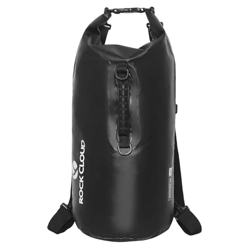 ROCK CLOUD Waterproof Dry Bag Heavy-Duty Roll Top Sack for Outdoor Water Sports and Camping (20L) x92bx