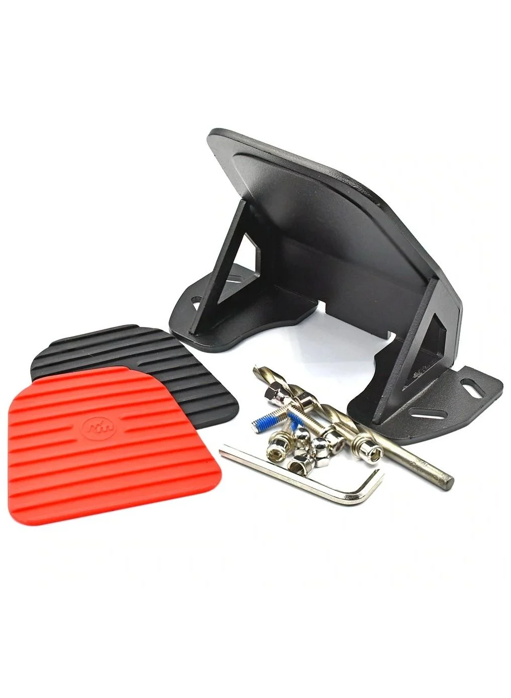 Monorim Electric Scooter Footrest Pedal Premium Aluminum Alloy Accessory for Enhanced Riding Posture (Black) cr4na