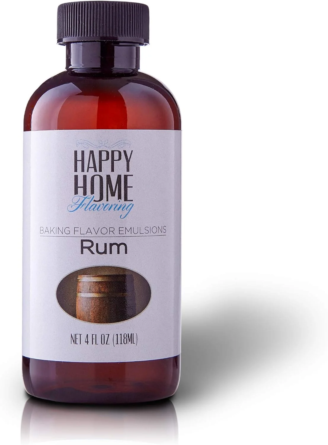Happy Home Rum Baking Flavor Emulsion Premium Culinary Extract (118 mL) oqwyj