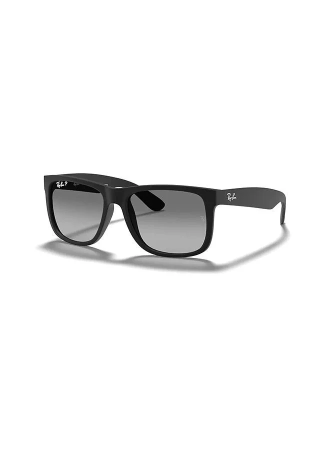 Premium Rectangular Polarized Sunglasses for Men UV Protection Lightweight Frame (Black, 54mm) a4gtj